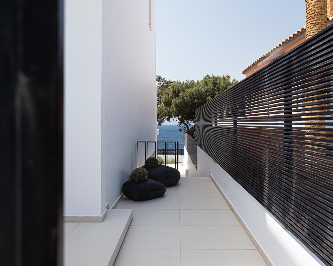 Black Stone Villa Sounion Bagian luar foto