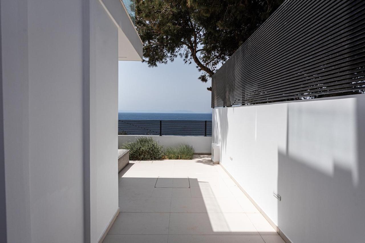 Black Stone Villa Sounion Bagian luar foto